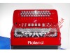 New Roland FR18 Reedless Accordion Red Melodeon Diatonic